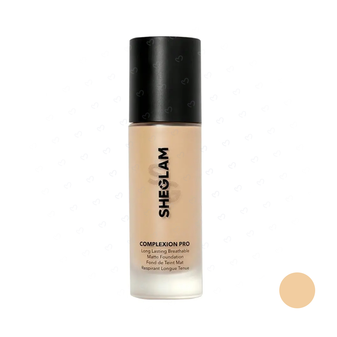 del-45982-cover عکس کرم پودر مات شیگلم مدل COMPLEXION PRO رنگ NUDE - شماره 2
