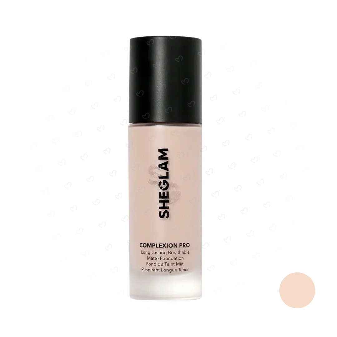 del-45987-cover عکس کرم پودر مات شیگلم مدل COMPLEXION PRO رنگ FAIR - شماره 2