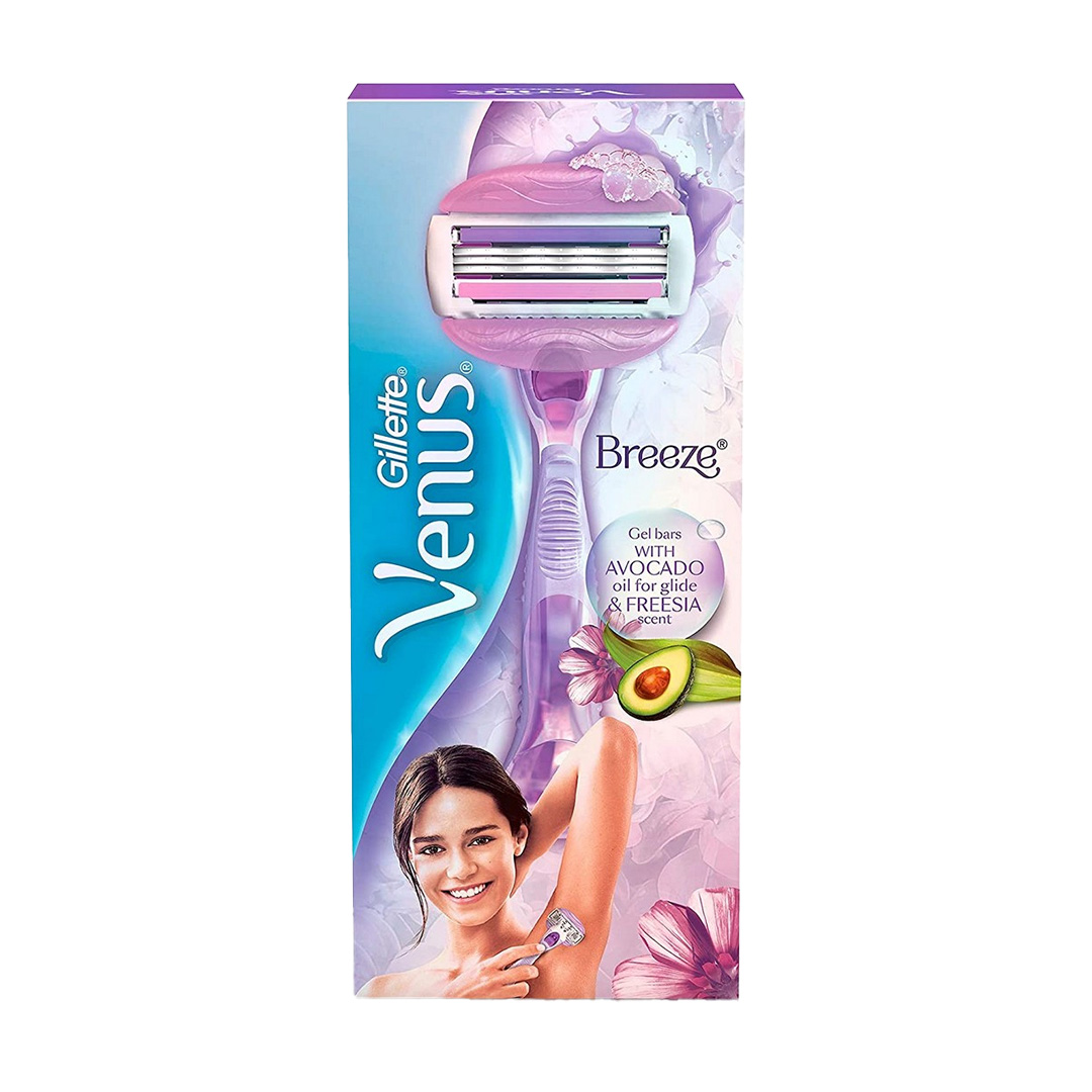 del-46603-cover عکس خودتراش سه لبه زنانه ژیلت مدل Venus Breeze به همراه یدک 1 عددی - شماره 2