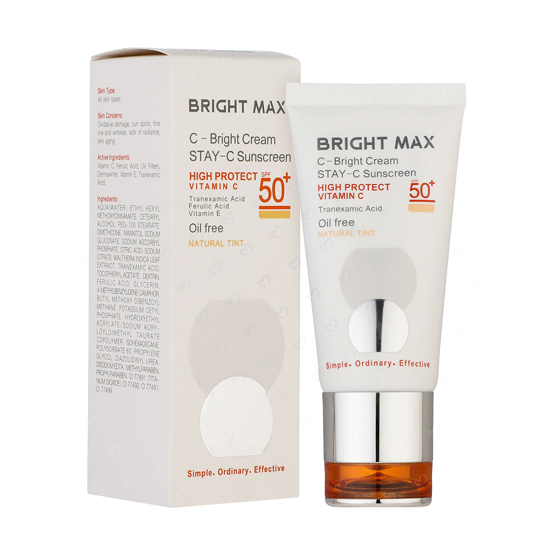 del-47420-cover عکس ضدآفتاب رنگی برایت مکس مدل Vitamin C حاوی SPF50 حجم 50 میلی لیتر - شماره 2