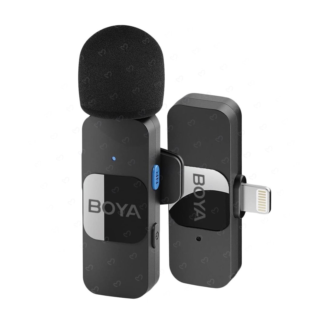 del-48289-cover عکس میکروفون بی سیم لایتنینگ بویا مدل BY-V1 - شماره 2