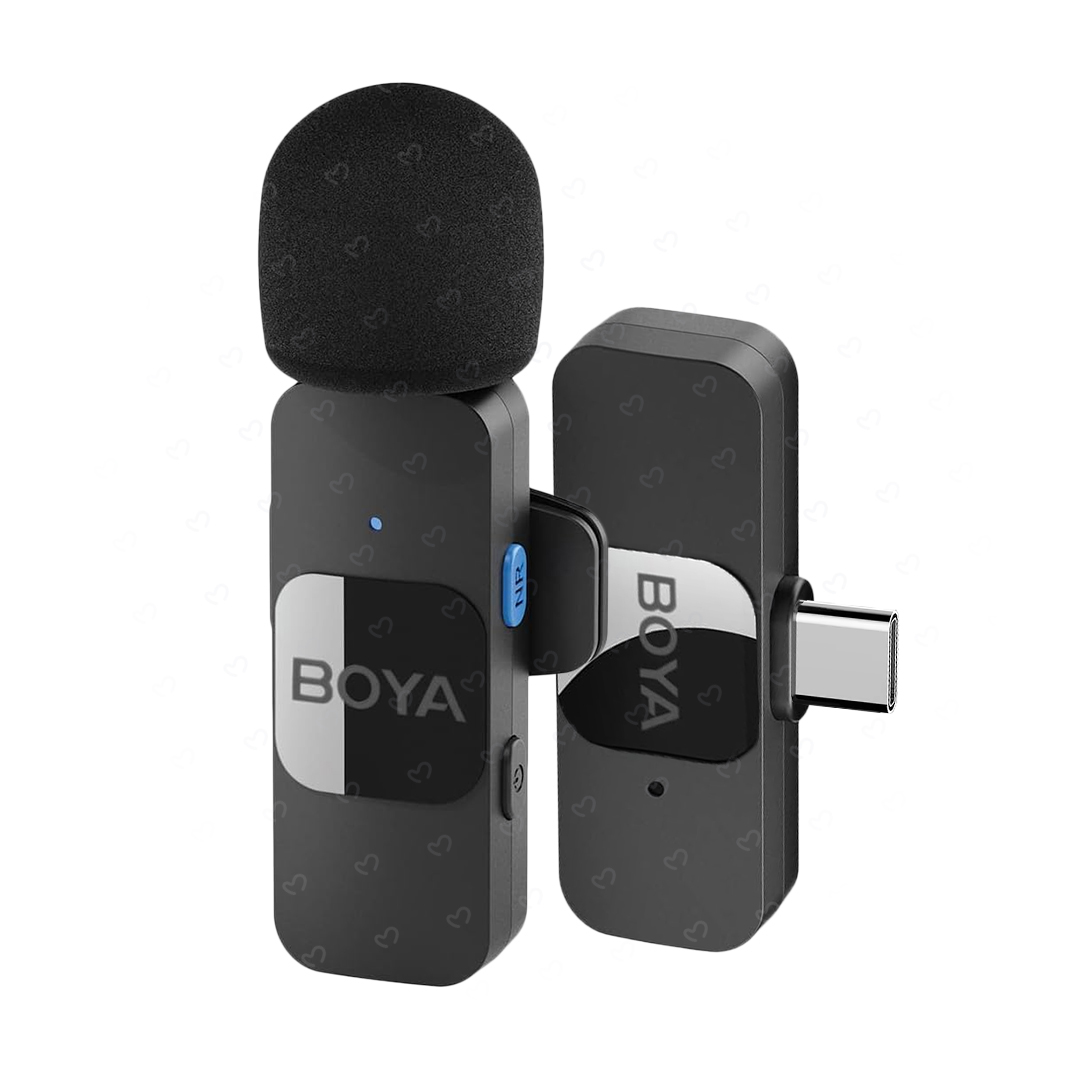 del-49165-cover عکس میکروفون بی سیم تایپ سی بویا مدل BY-V10 - شماره 2