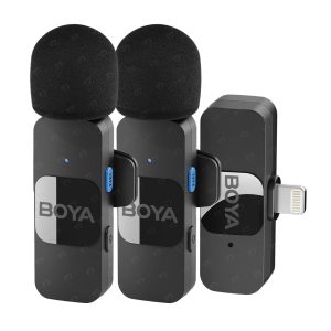 میکروفون بی سیم لایتنینگ بویا مدل BY-V2