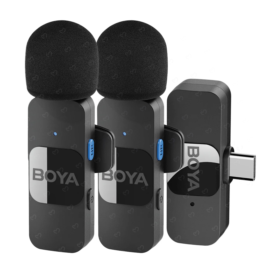 del-49180-cover عکس میکروفون بی سیم تایپ سی بویا مدل BY-V20 - شماره 2