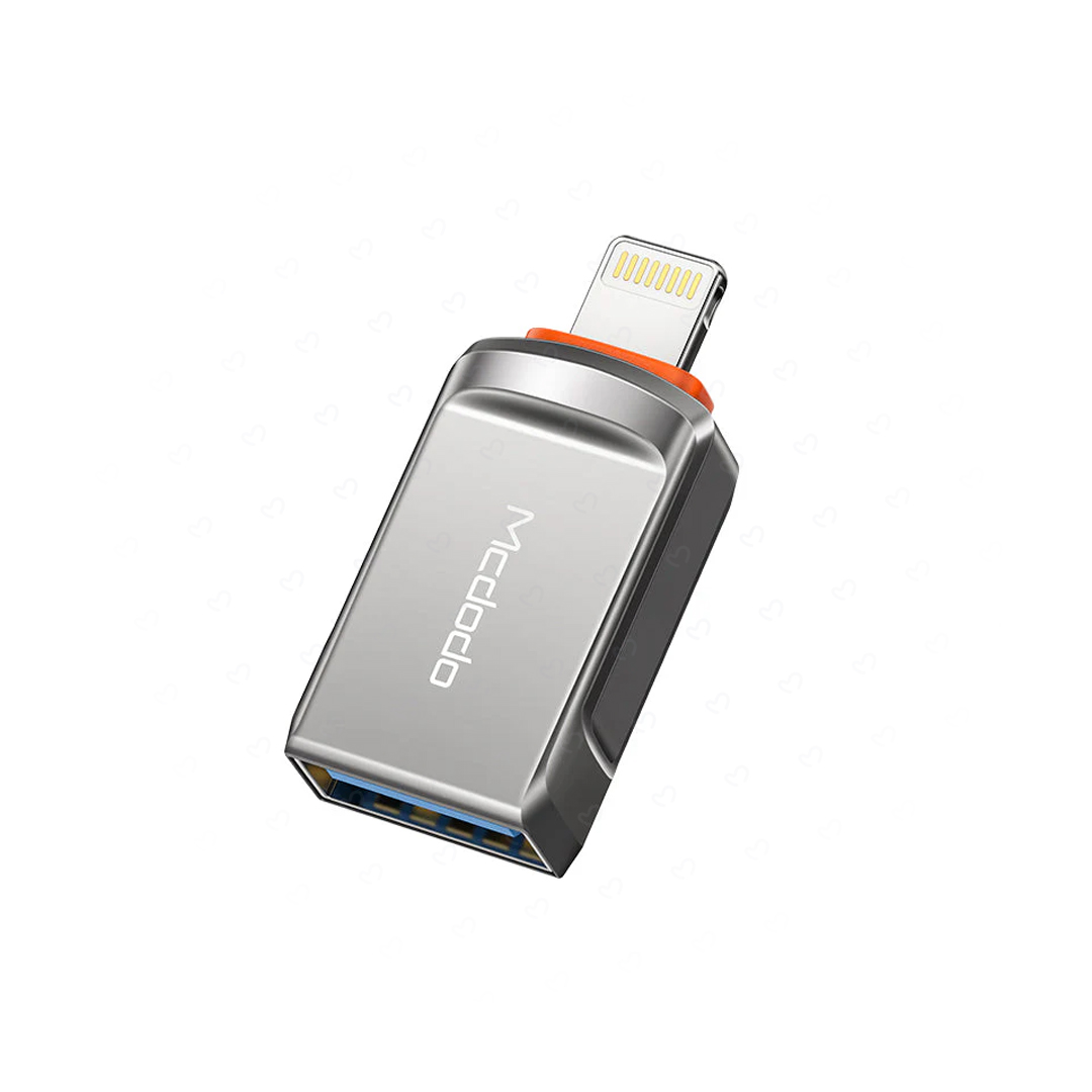del-49256-cover عکس مبدل USB به لایتینینگ مک دودو مدل OT-8600 - شماره 2