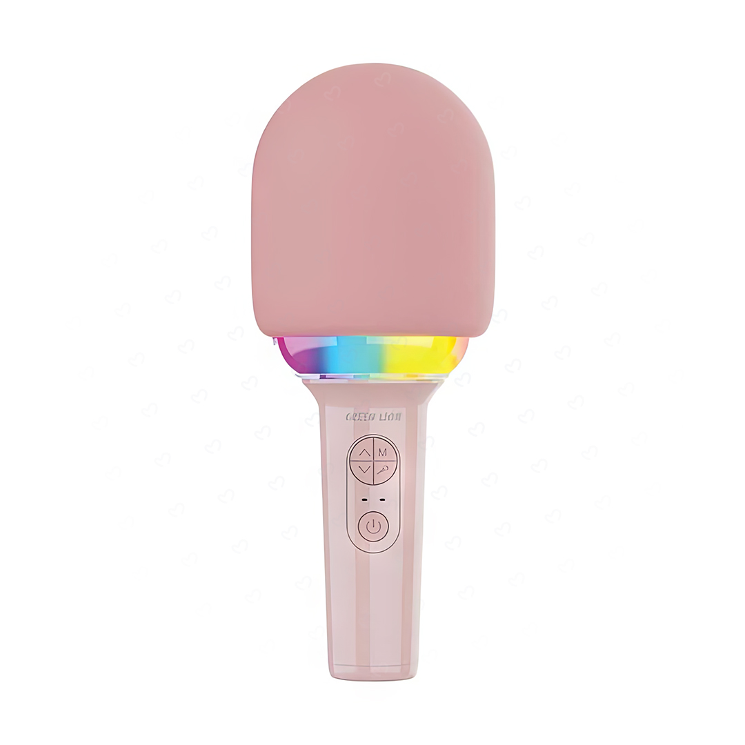 del-49583-pink عکس میکروفون کودکانه کارائوکه گرین لاین مدل GNKD2KARMIC - شماره 2