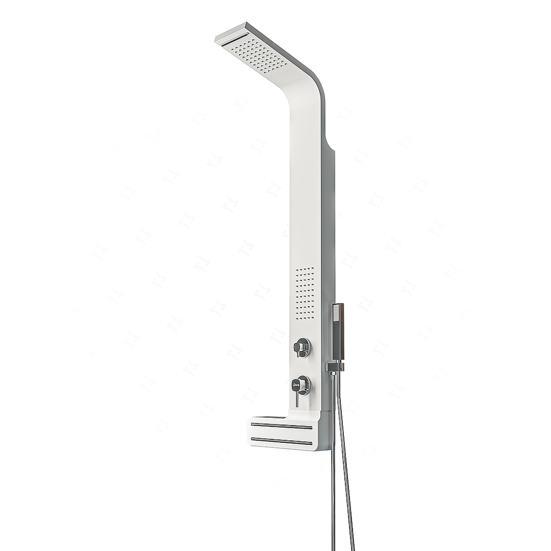 del-52511-white عکس پنل دوش حمام لیبرا مدل ایبیزا - شماره 2