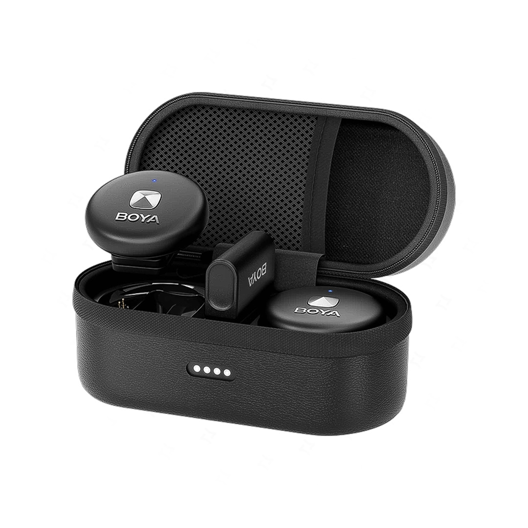 del-53166-black عکس میکروفون بی سیم لایتنینگ بویا مدل Omic-D - شماره 2