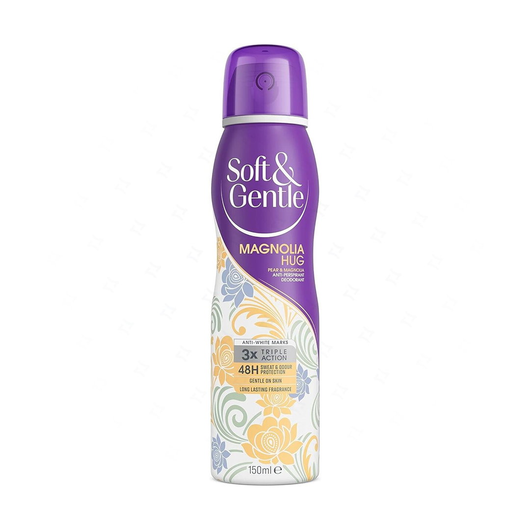del-53239-cover عکس اسپری ضد تعریق زنانه سافت اند جنتل مدل Magnolia Hug حجم 150 میلی لیتر - شماره 2