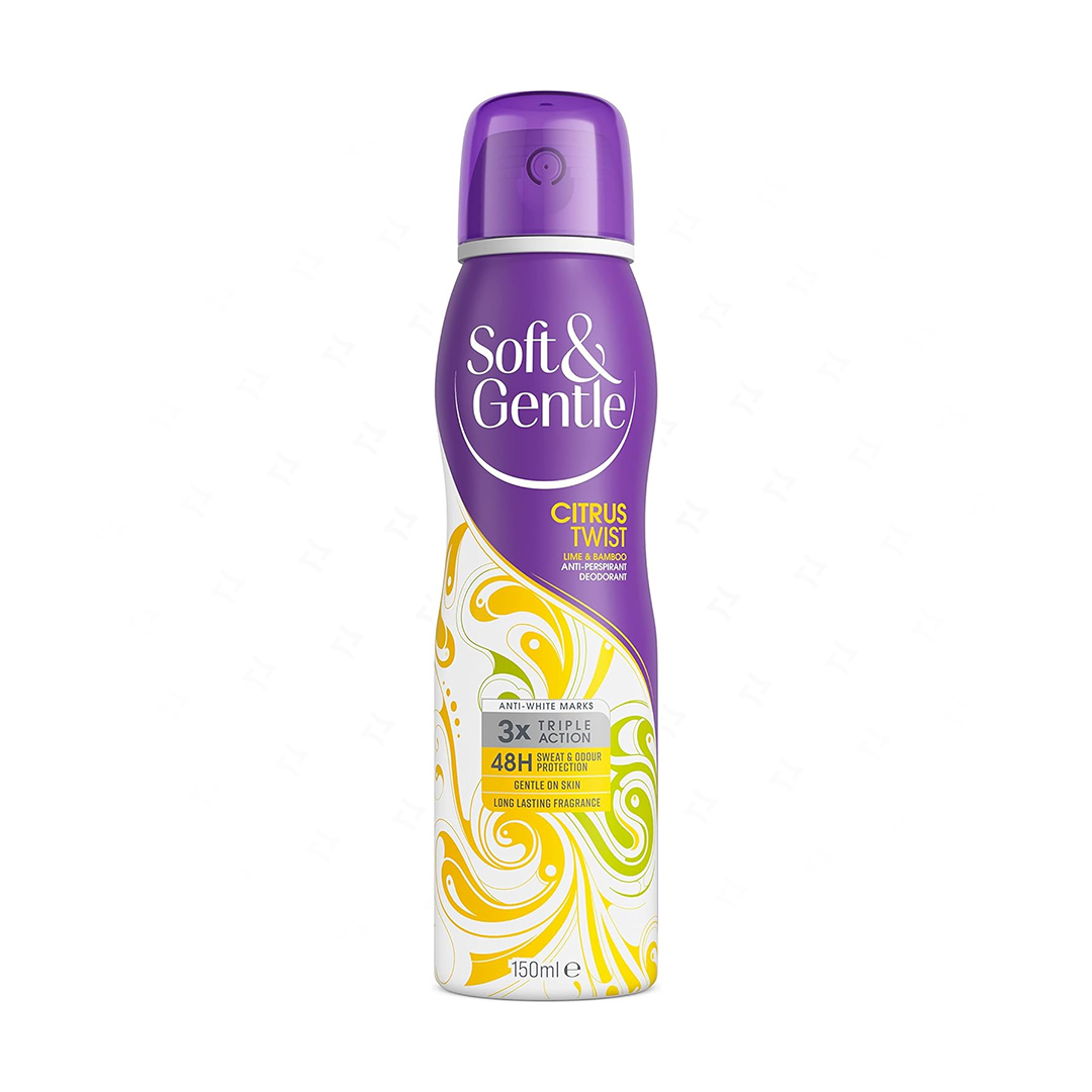 del-53242-cover عکس اسپری ضد تعریق زنانه سافت اند جنتل مدل Citrus Twist حجم 150 میلی لیتر - شماره 2