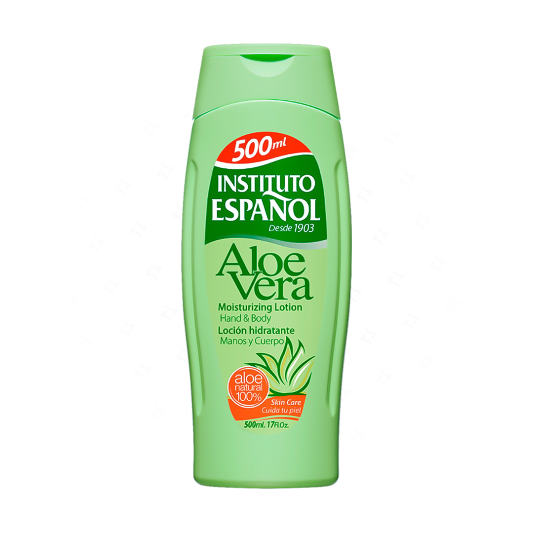 del-53252-cover عکس لوسیون بدن اسپانول مدل Aloe Vera حجم 500 میلی لیتر - شماره 2