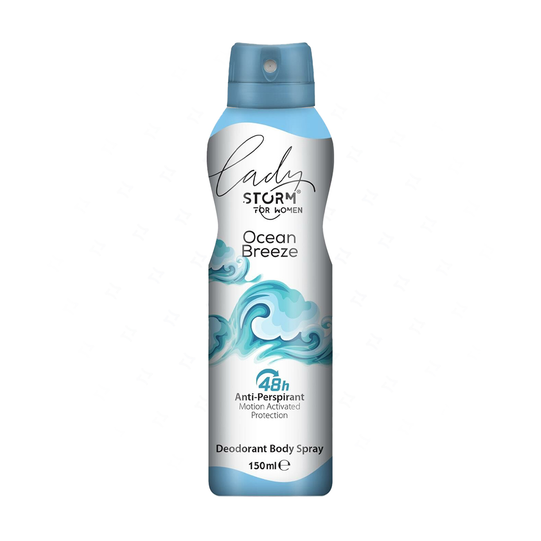 del-53312-cover عکس اسپری ضد تعریق زنانه استورم مدل Ocean Breeze حجم 150 میلی لیتر - شماره 2