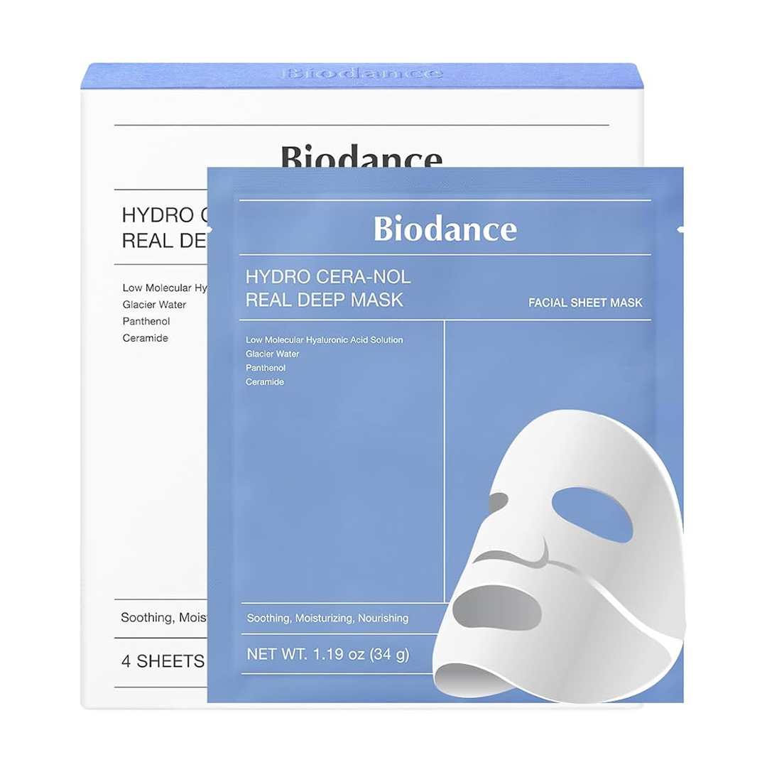 del-53508-cover عکس ماسک آبرسان قوی و بازسازی کننده بایودنس مدل Hydro Cera-Nol بسته 4 عددی - شماره 2
