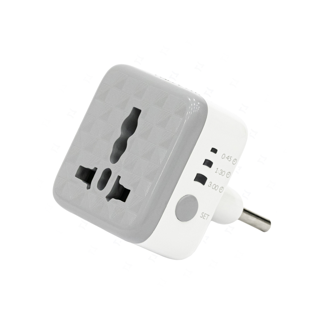 del-53559-white عکس محافظ برق هوشمند تایمردار هادرون مدل P103 - شماره 2