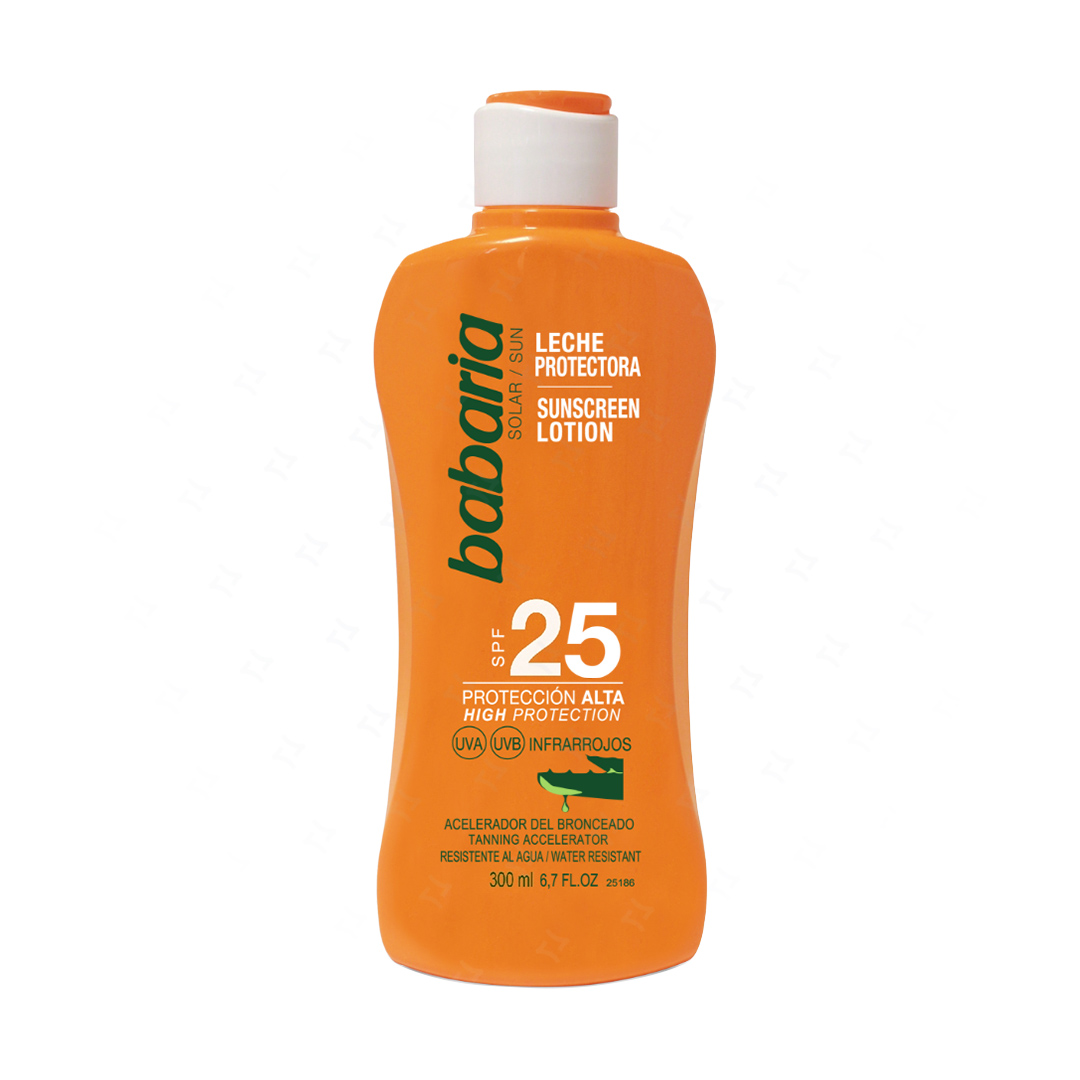 del-54758-cover عکس لوسیون ضد آفتاب باباریا مدل Aloe Vera حاوی SPF25 حجم 300 میلی لیتر - شماره 2