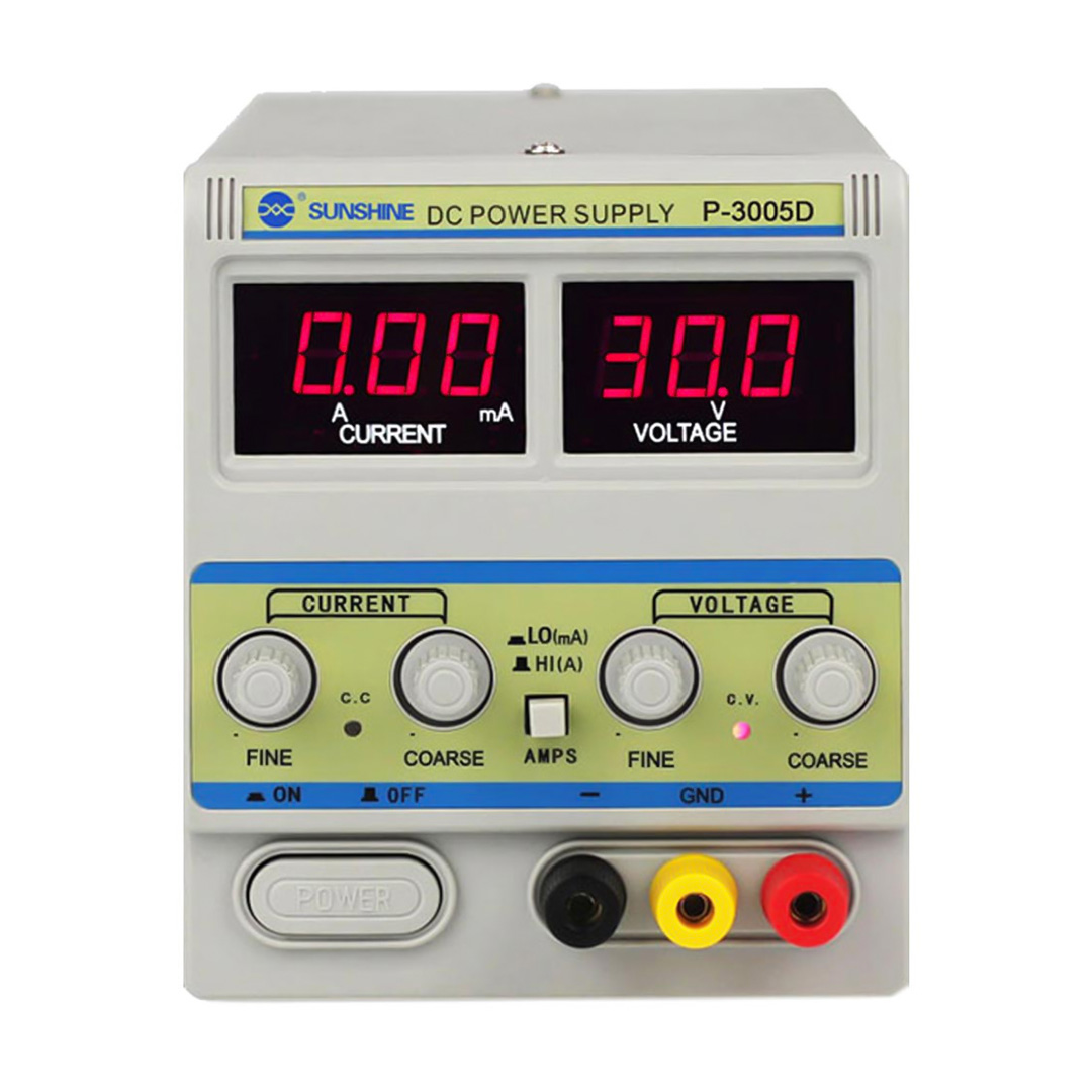 del-54783-cover عکس منبع تغذیه 30 ولت 5 آمپر سانشاین مدل 3005D - شماره 2