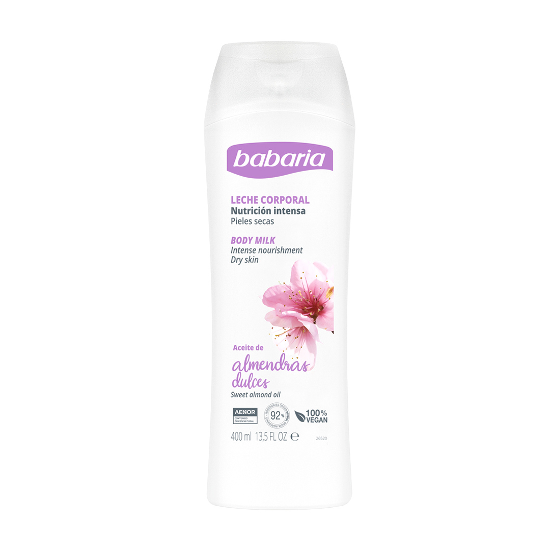 del-54861-cover عکس شیر و لوسیون بدن باباریا مدل Sweet Almond حجم 400 میلی لیتر - شماره 2