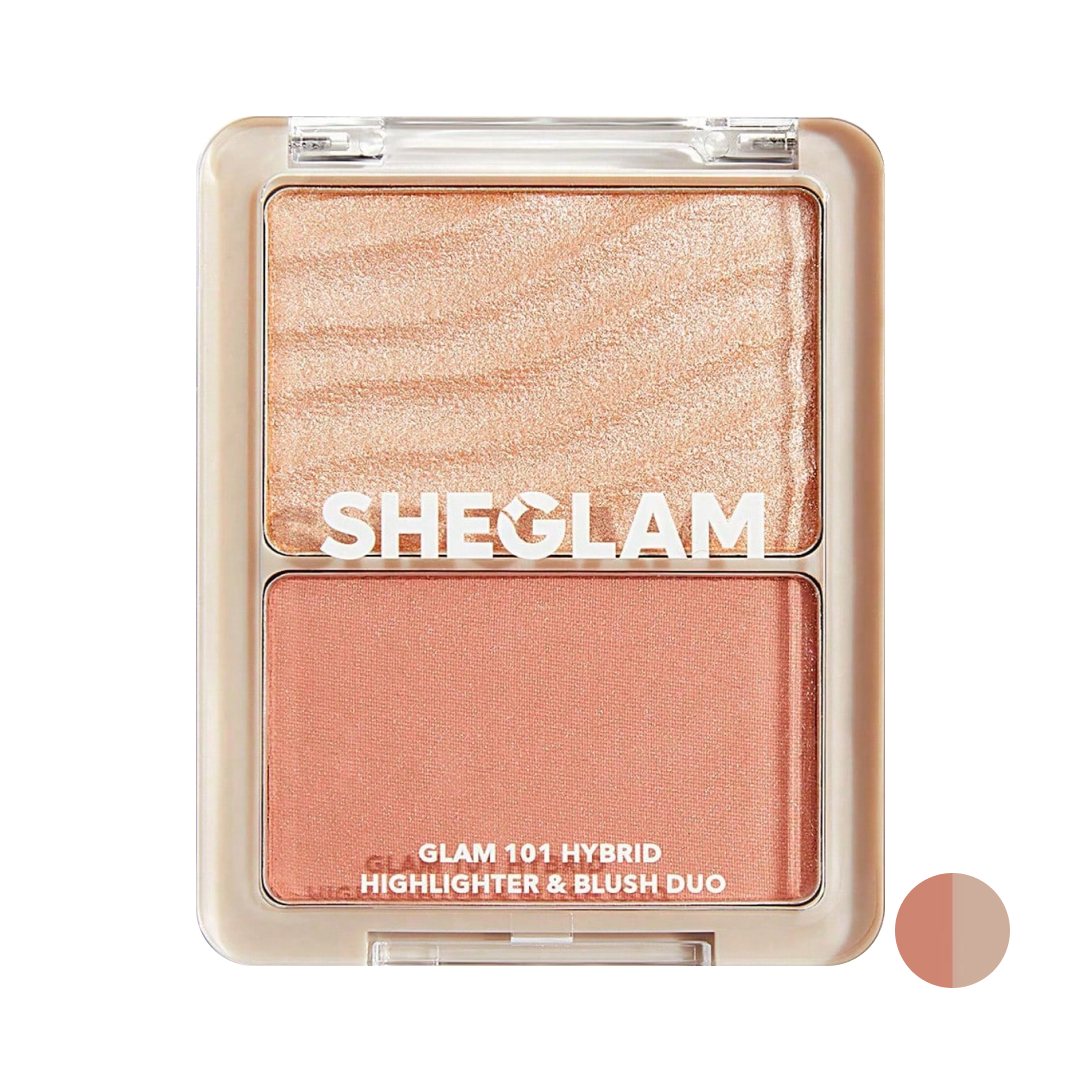 del-55293-cover عکس پالت رژگونه و هایلایتر شیگلم مدل Glam 101 Hybrid رنگ St. Tropez - شماره 2
