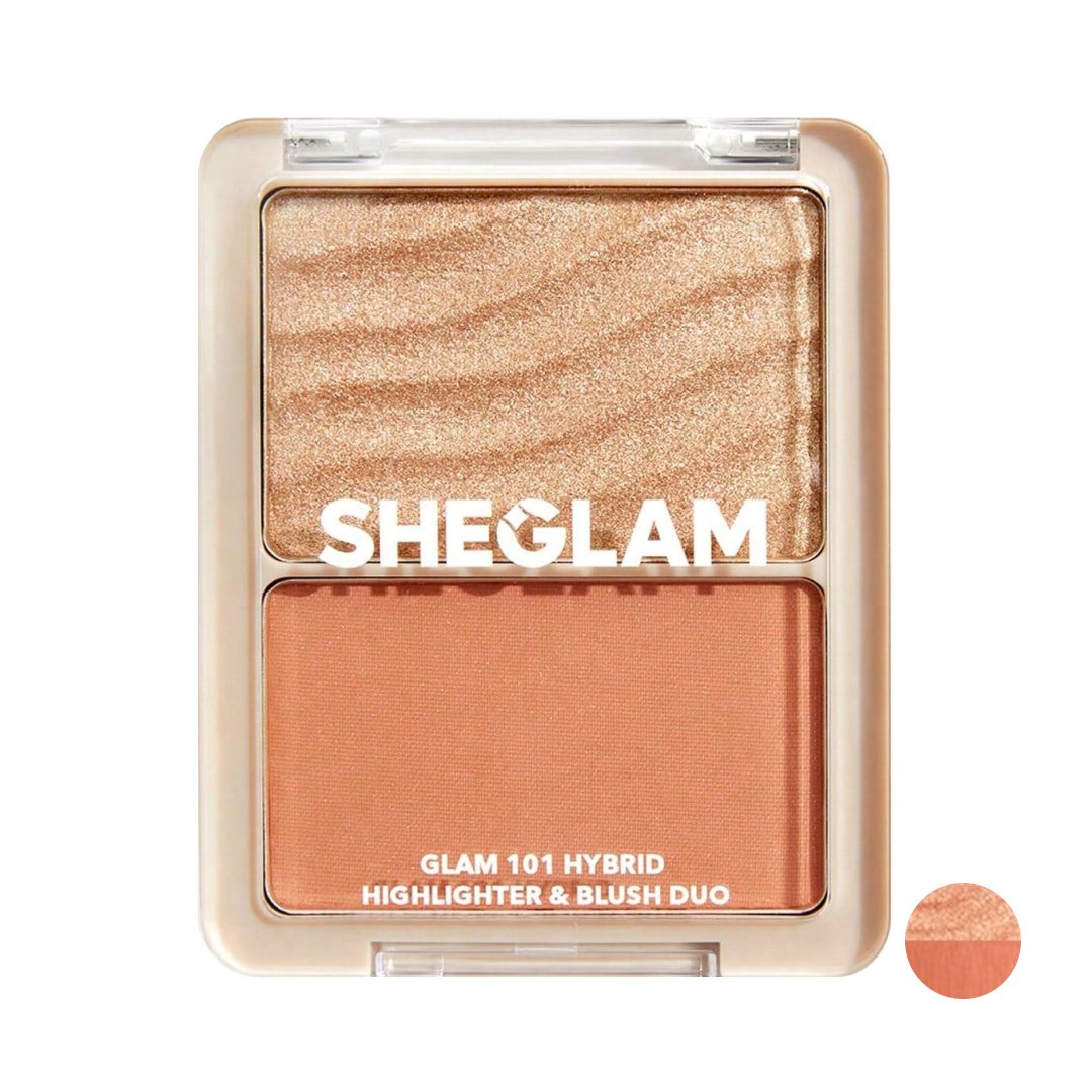 del-55297-cover عکس پالت رژگونه و هایلایتر شیگلم مدل Glam 101 Hybrid رنگ Vienna - شماره 2