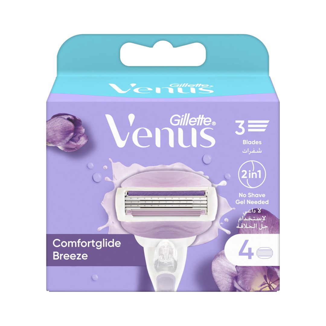 del-55797-cover عکس تیغ یدک ژیلت مدل Venus بسته 4 عددی - شماره 2