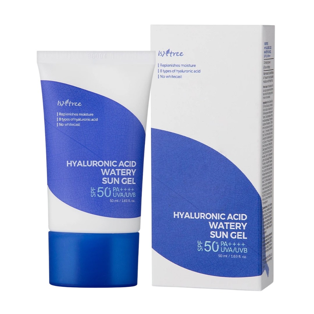 del-56060-cover عکس ژل ضد آفتاب ایزنتری مدل Hyaluronic Acid Watery حاوی SPF50 حجم 50 میلی لیتر - شماره 2