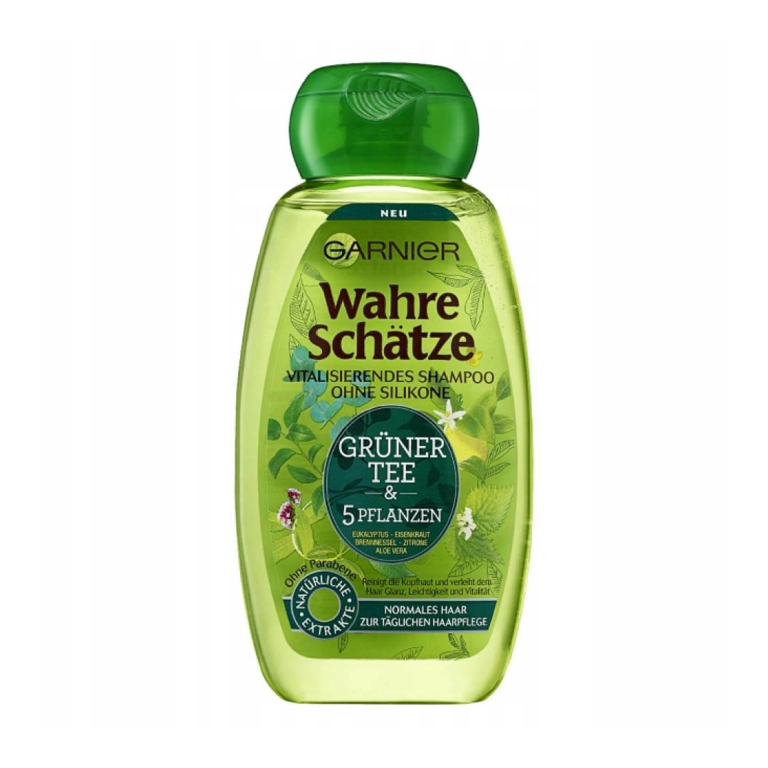 del-56190-cover عکس شامپو مو گارنیه مدل Green Tea حجم 250 میلی لیتر - شماره 2