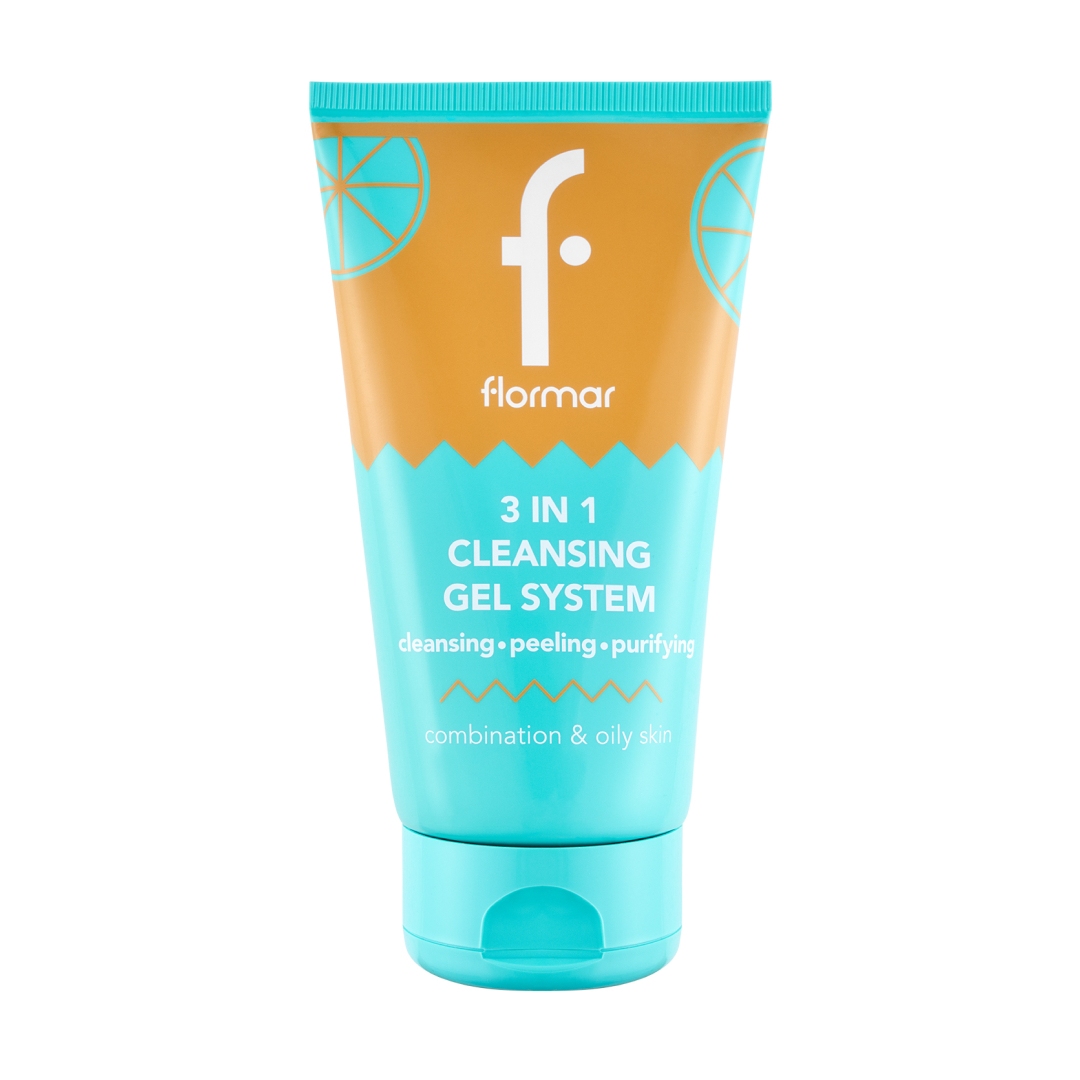 del-56208-cover عکس ژل شستشوی صورت فلورمار مدل 3In1 Cleansing حجم 150 میلی لیتر - شماره 2