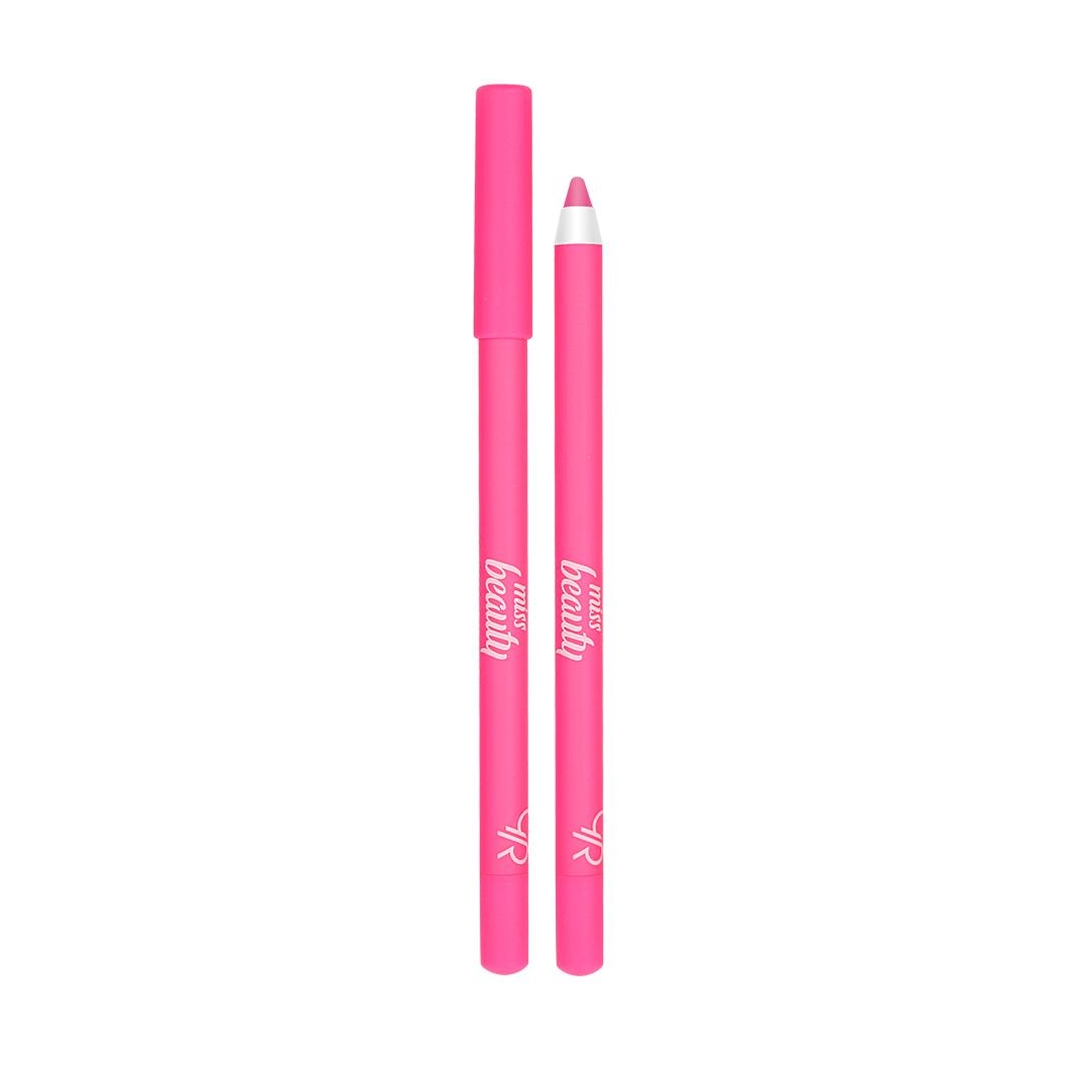del-56555-cover عکس مداد چشم گلدن رز مدل MISS BEAUTY رنگ NEON PINK - شماره 2