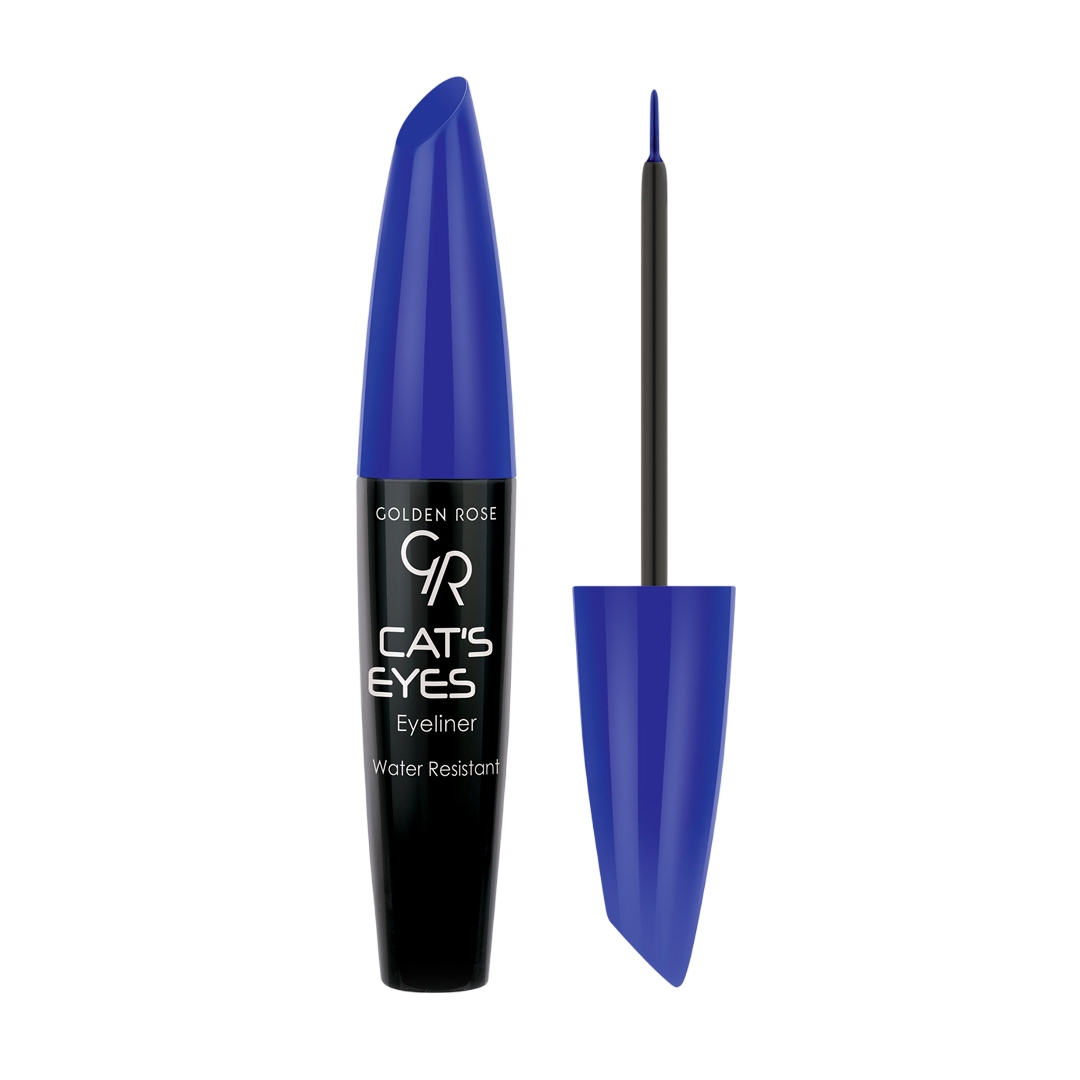 del-56591-cover عکس خط چشم گلدن رز مدل CAT’S EYES رنگ BLUE - شماره 2