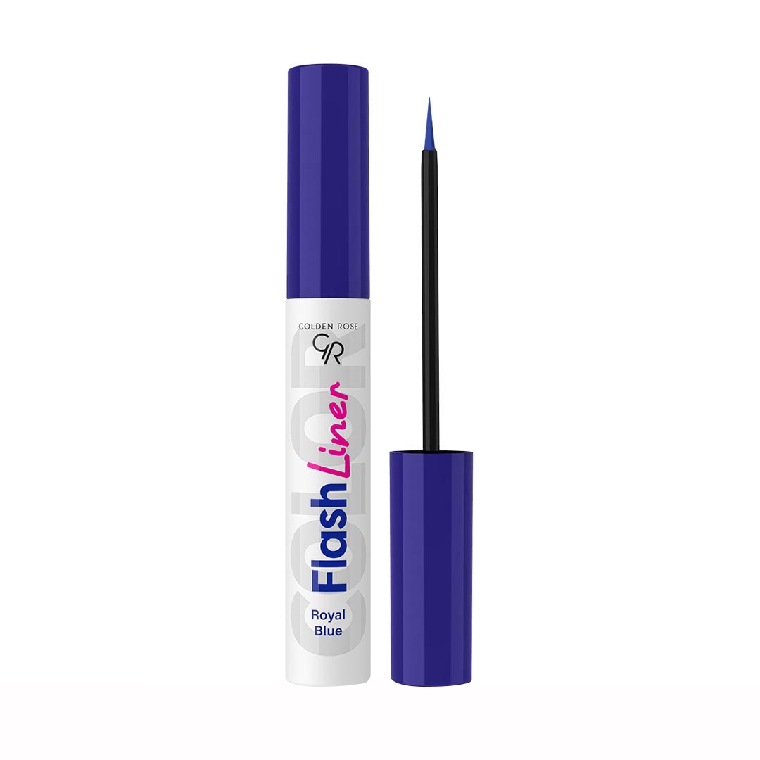 del-56611-cover عکس خط چشم گلدن رز مدل FLASH LINER رنگ Royal Blue - شماره 2