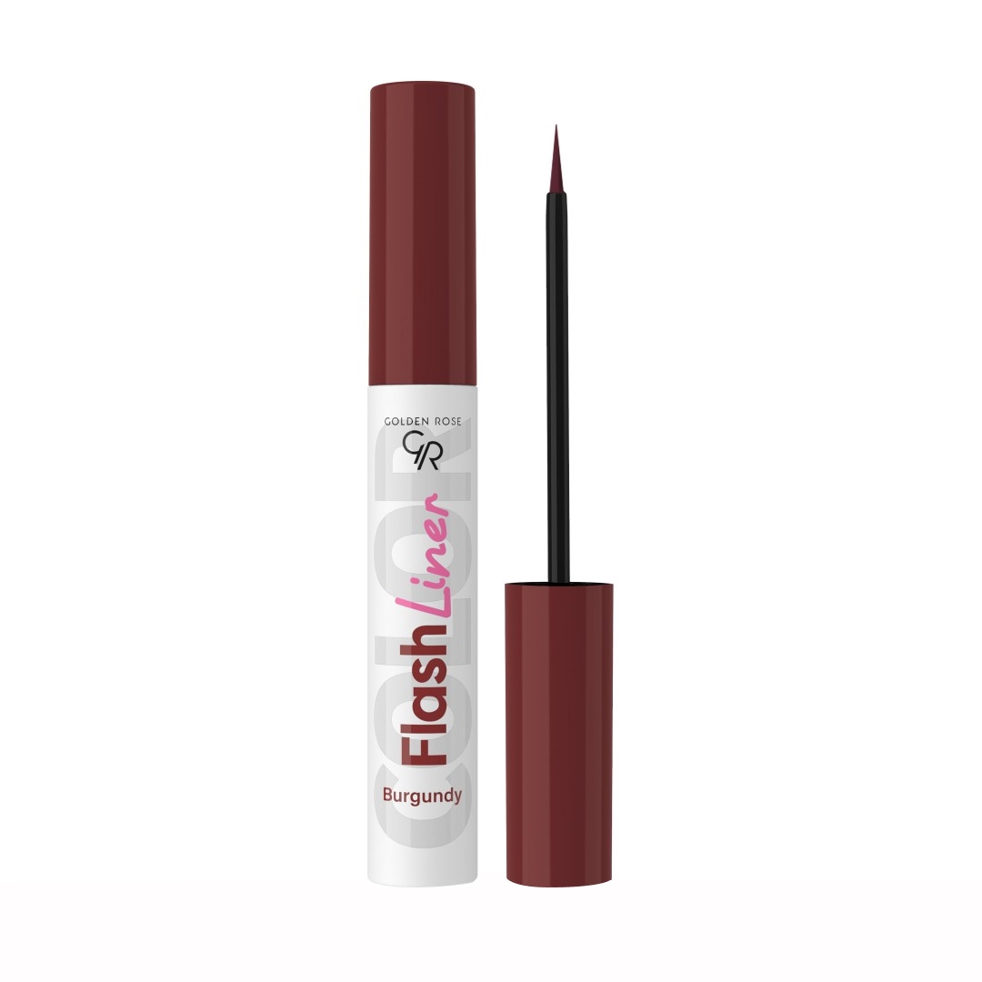 del-56623-cover عکس خط چشم گلدن رز مدل FLASH LINER رنگ Burgundy - شماره 2