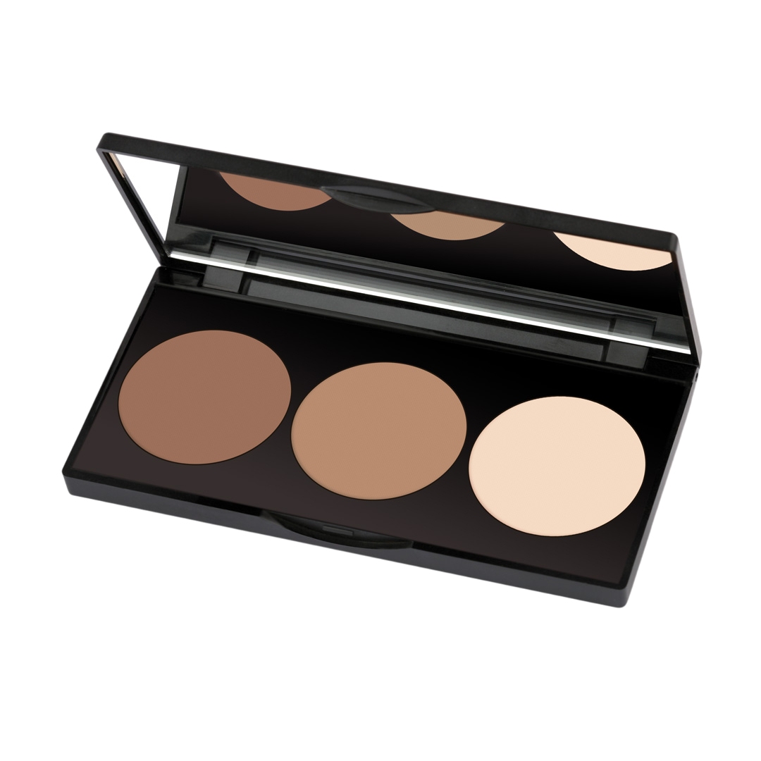 del-56659-cover عکس پالت کانتور سه رنگ گلدن رز مدل CONTOUR POWDER KIT - شماره 2