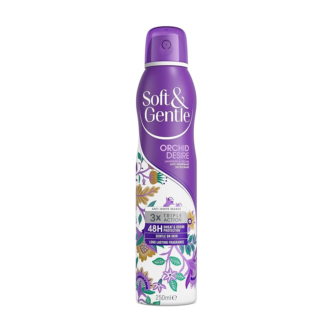 del-57838-cover عکس اسپری ضد تعریق زنانه سافت اند جنتل مدل Orchid Desire حجم 250 میلی لیتر - شماره 2