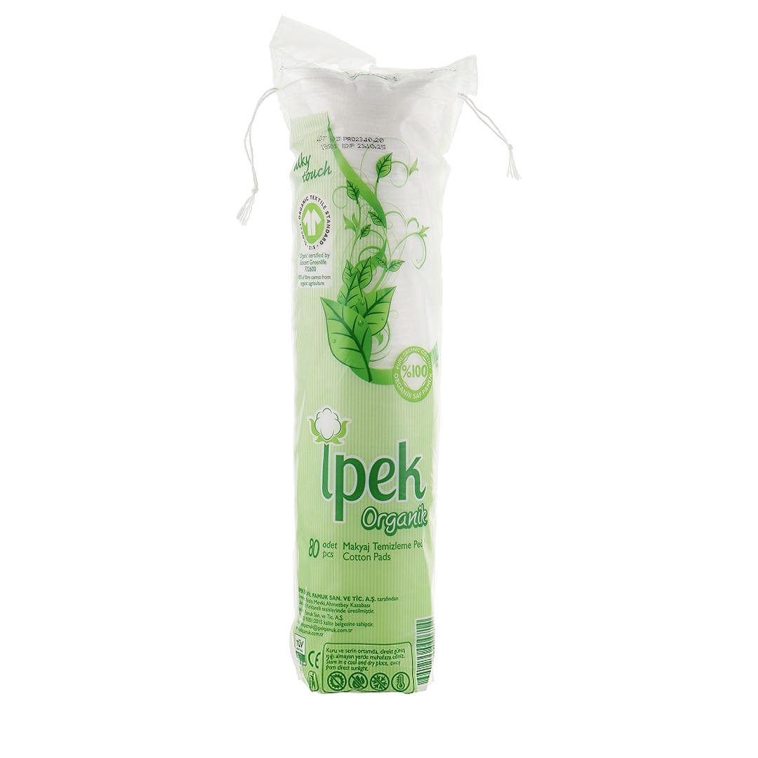 del-59138-cover عکس پد آرایشی و پاک کننده ایپک ارگانیک بسته 80 عددی - شماره 2