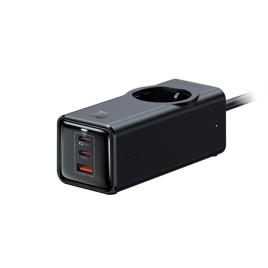 del-59587-01 عکس چندراهی و محافظ برق 70 وات 4 در 1 مک دودو مدل Mcdodo CH-462 - شماره 2