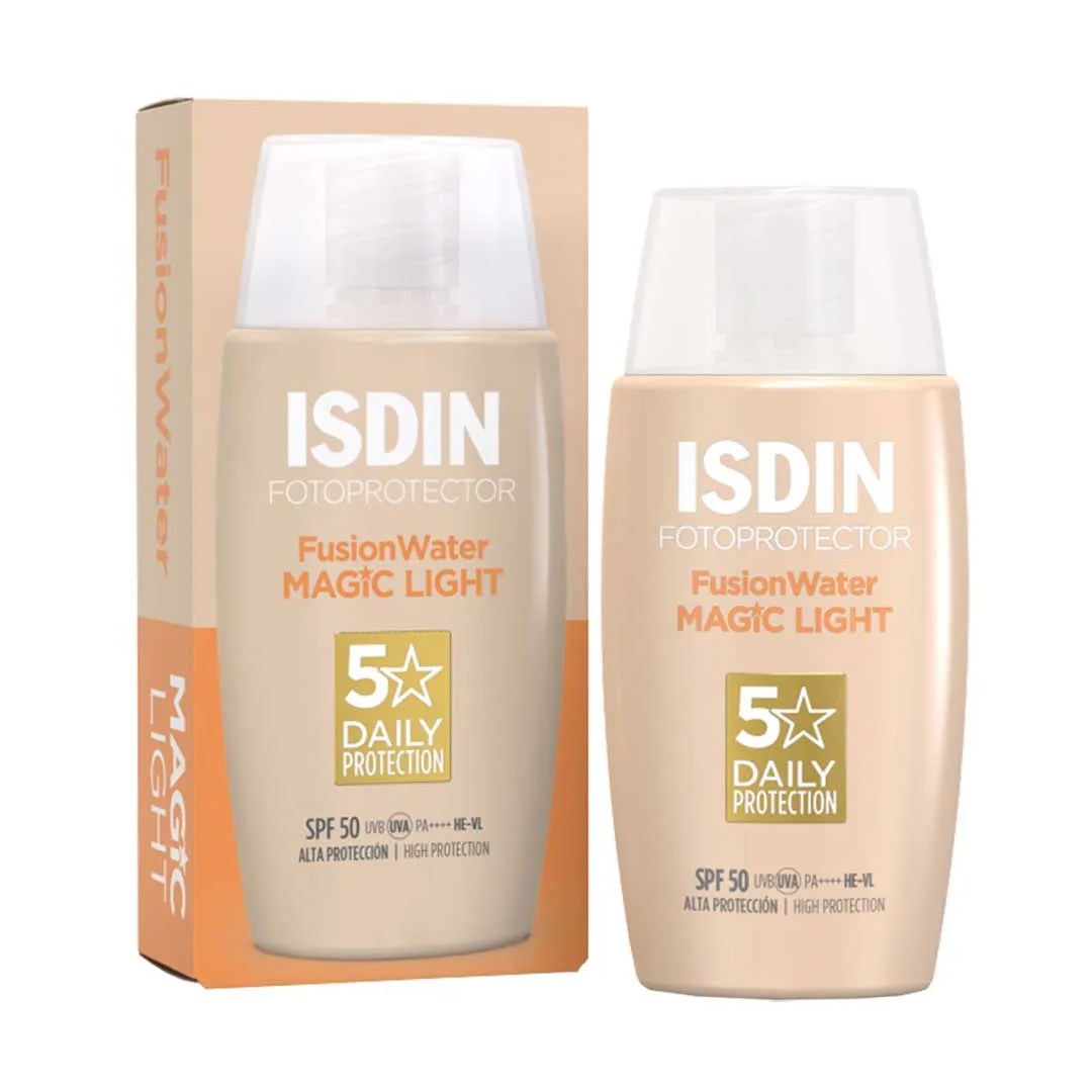 del-59768-cover عکس ضد آفتاب رنگی ایزدین مدل FUSION WATER MAGIC LIGHT حاوی SPF50 حجم 50 میلی لیتر - شماره 2