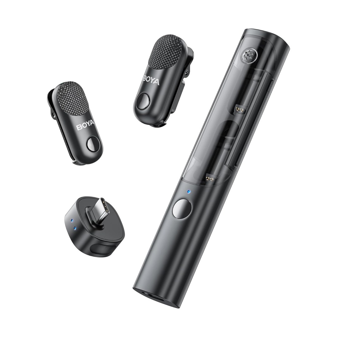 del-60405-cover عکس میکروفون بی سیم بویا مدل BOYA Magic-05 - شماره 2