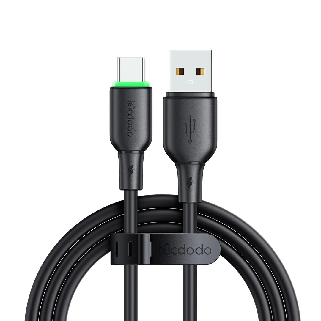 del-60783-black عکس کابل شارژ سریع USB به تایپ سی 100 وات مک دودو مدل Mcdodo CA-475 - شماره 2