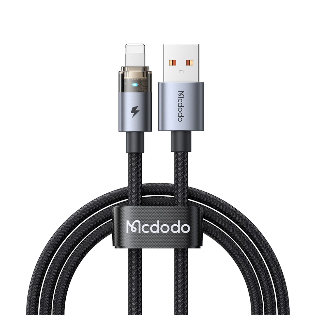 del-71326 عکس کابل شارژ سریع USB به لایتنینگ 3 آمپر مک دودو مدل Mcdodo CA-691 - شماره 2