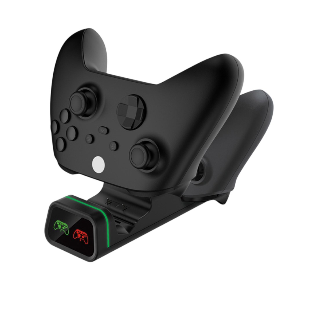 del-71525-black عکس پایه شارژر دسته بازی ایکس باکس دابی مدل TYX-19006X مناسب برای Xbox Series X/S/One - شماره 2