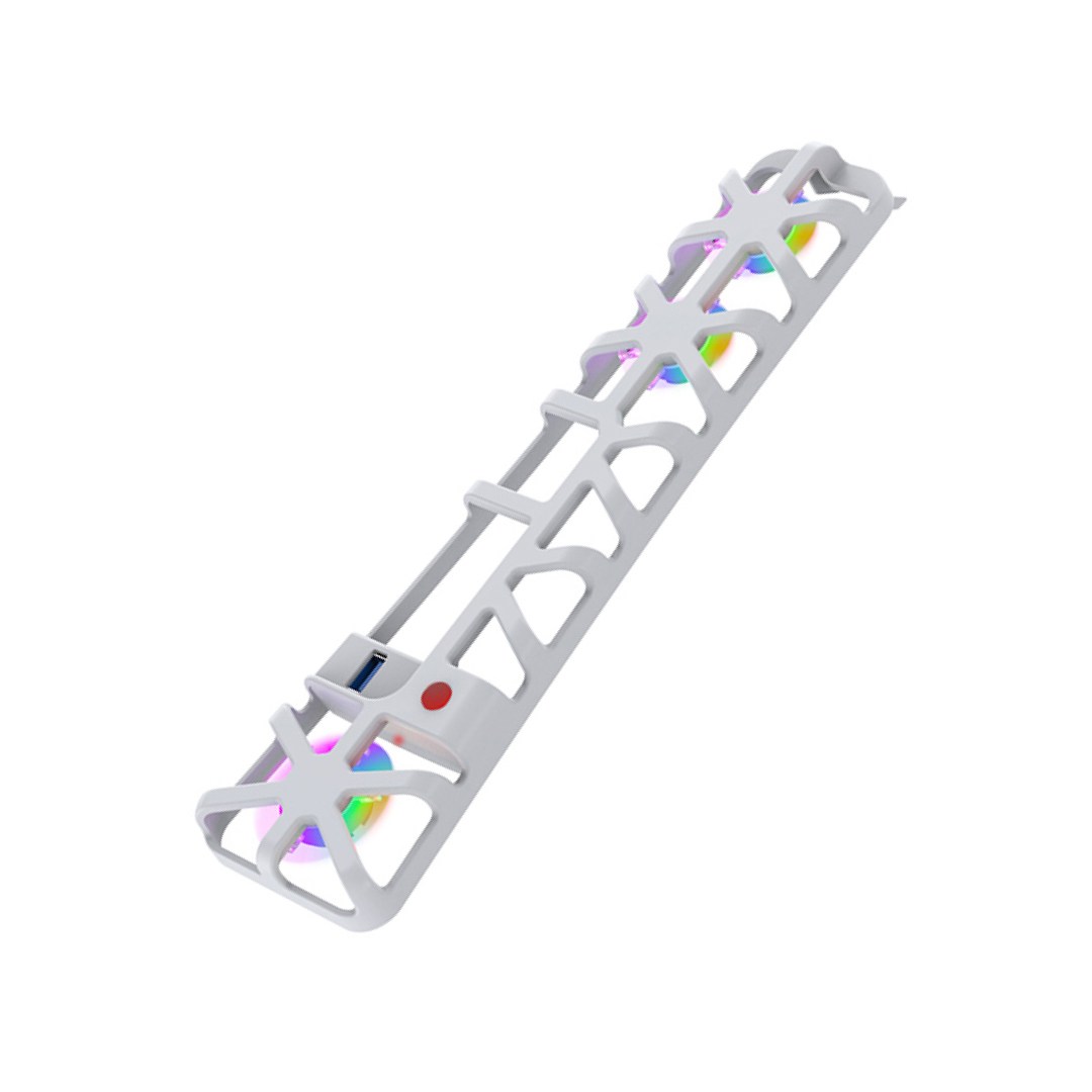 del-71849-white عکس فن خنک کننده پلی استیشن 5 پرو دابی مدل TP5-35153 - شماره 2