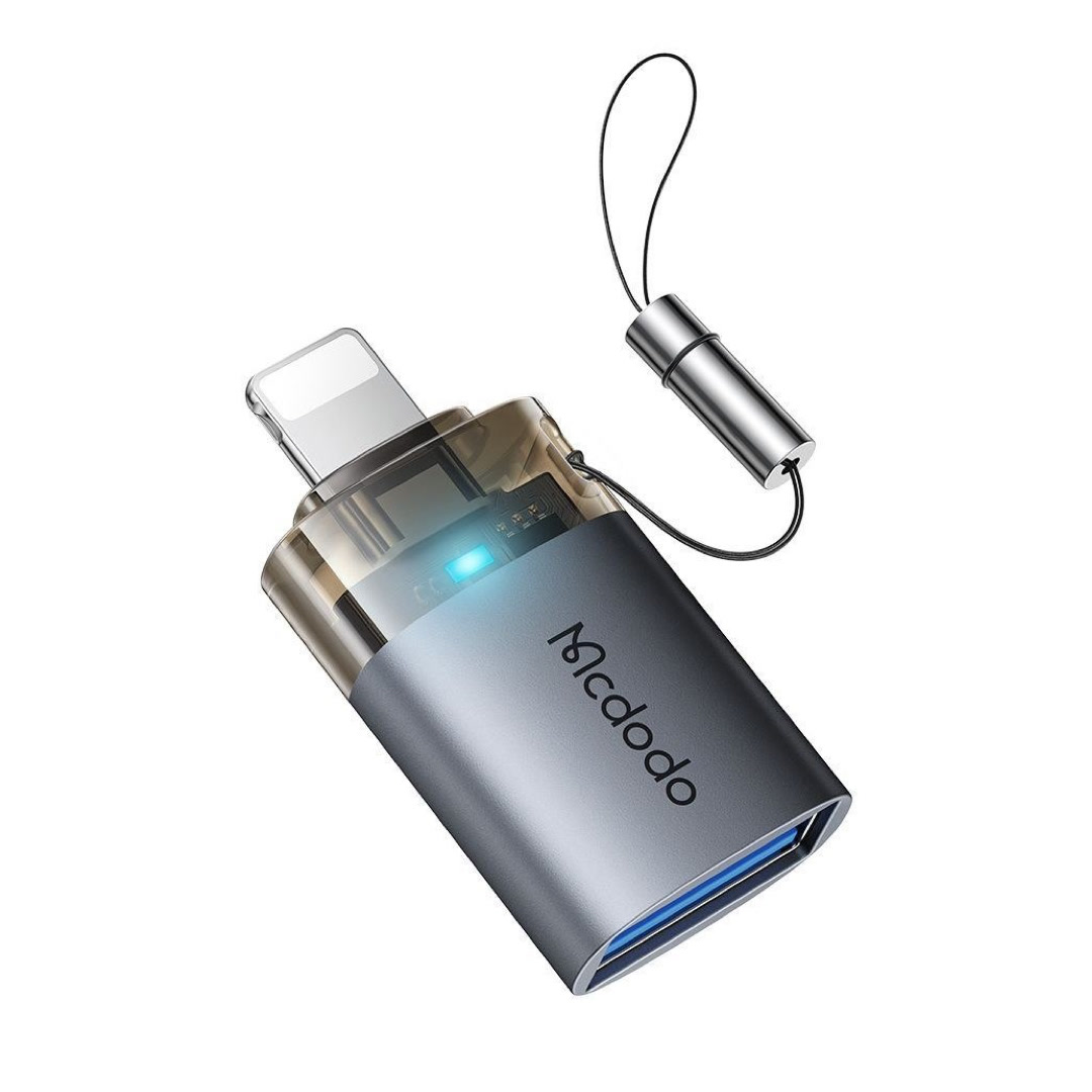 del-73250-cover-1.jpg عکس تبدیل OTG لایتنینگ به USB-A مک دودو مدل Mcdodo OT-739 - شماره 2