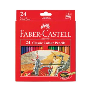 مداد رنگی 24 رنگ فابر کاستل مدل Classic