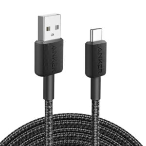 کابل شارژ سریع USB به تایپ سی انکر مدل Anker 322 A81H6