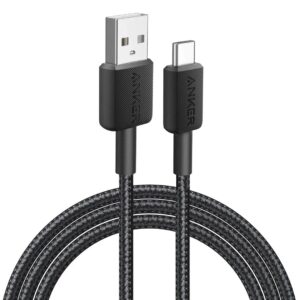 کابل شارژ سریع USB به تایپ سی انکر مدل Anker 322 A81H5