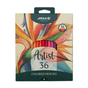 مداد رنگی 36 رنگ آریا مدل Artist کد 3603