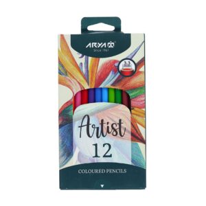 مداد رنگی 12 رنگ آریا مدل Artist کد 3601