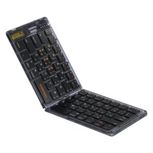 کیبورد بی سیم پرودو مدل CRYSTAL SHELL PD-ETK03