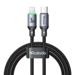 کابل شارژ سریع تایپ سی به لایتنینگ 36 وات مک دودو مدل Mcdodo CA-6691