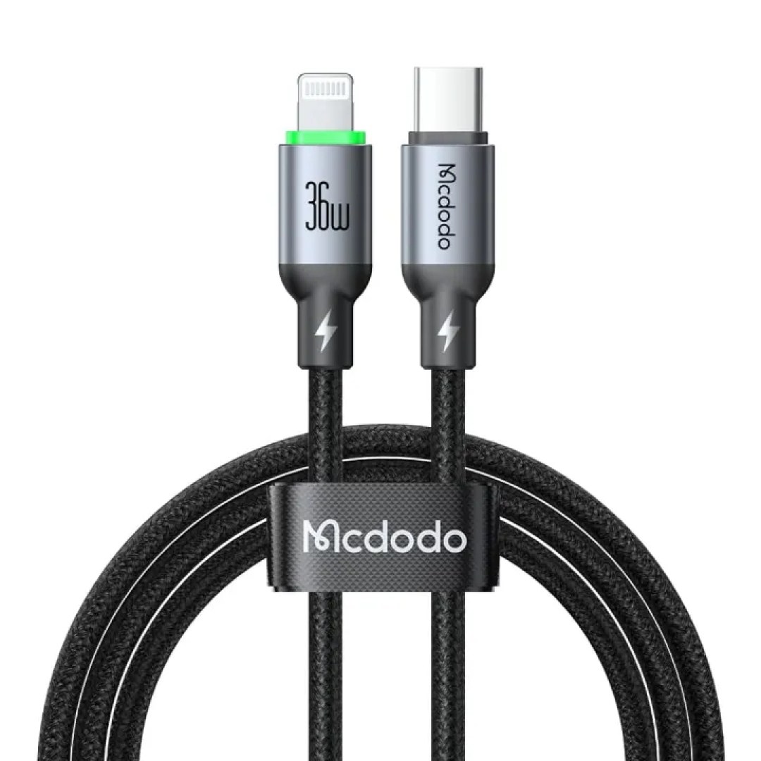 del-76925-cover عکس کابل شارژ سریع تایپ سی به لایتنینگ 36 وات مک دودو مدل Mcdodo CA-6691 - شماره 2